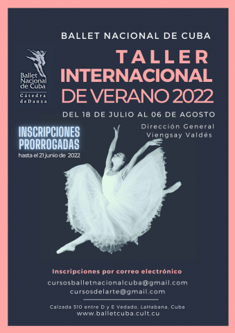 Convocatoria taller internacional de verano 2022 bnc