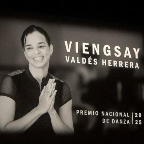 viengsay valdes premio nacional de danza 2025, Cuba